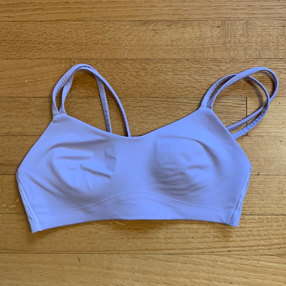 Lavender Lululemon like a cloud bra
